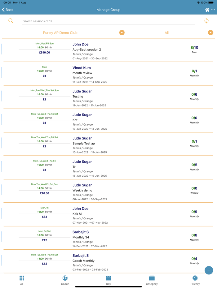 ActivityPro Sports Management