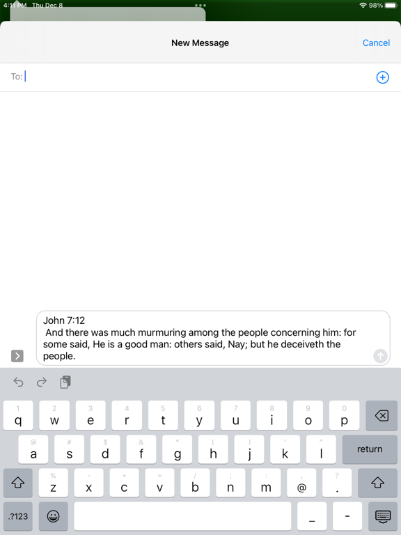 Screenshot #6 pour Daily Bible Verse - KJV