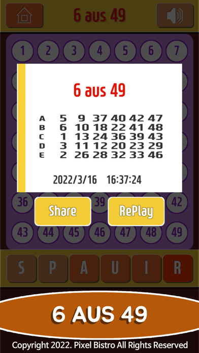 Megaball Europe: Lucky Lotto Screenshot