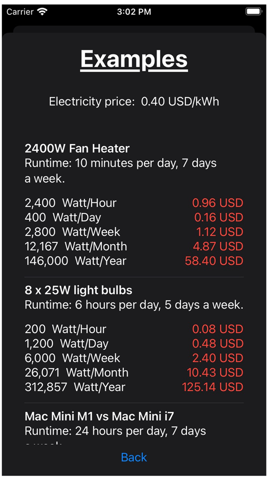 #3. SMP ECalc - Electric Cost Calc (iOS) 由: SMP Hospitality Consulting UG(hb) & Co Vertriebs KG