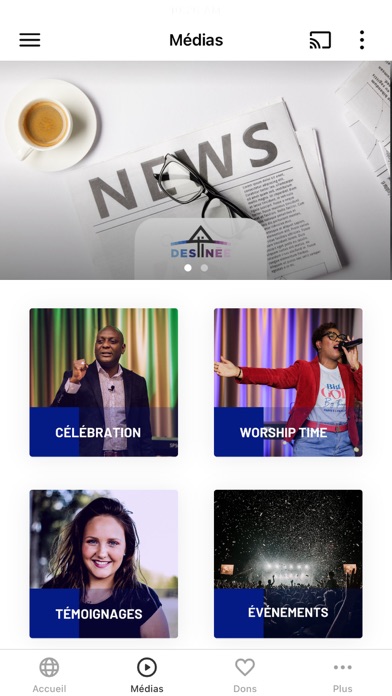 Screenshot #2 pour Destinee Eglise