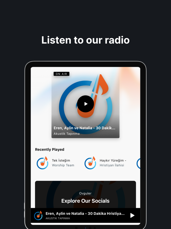 Ovguler iPad screenshot 1 - Music app