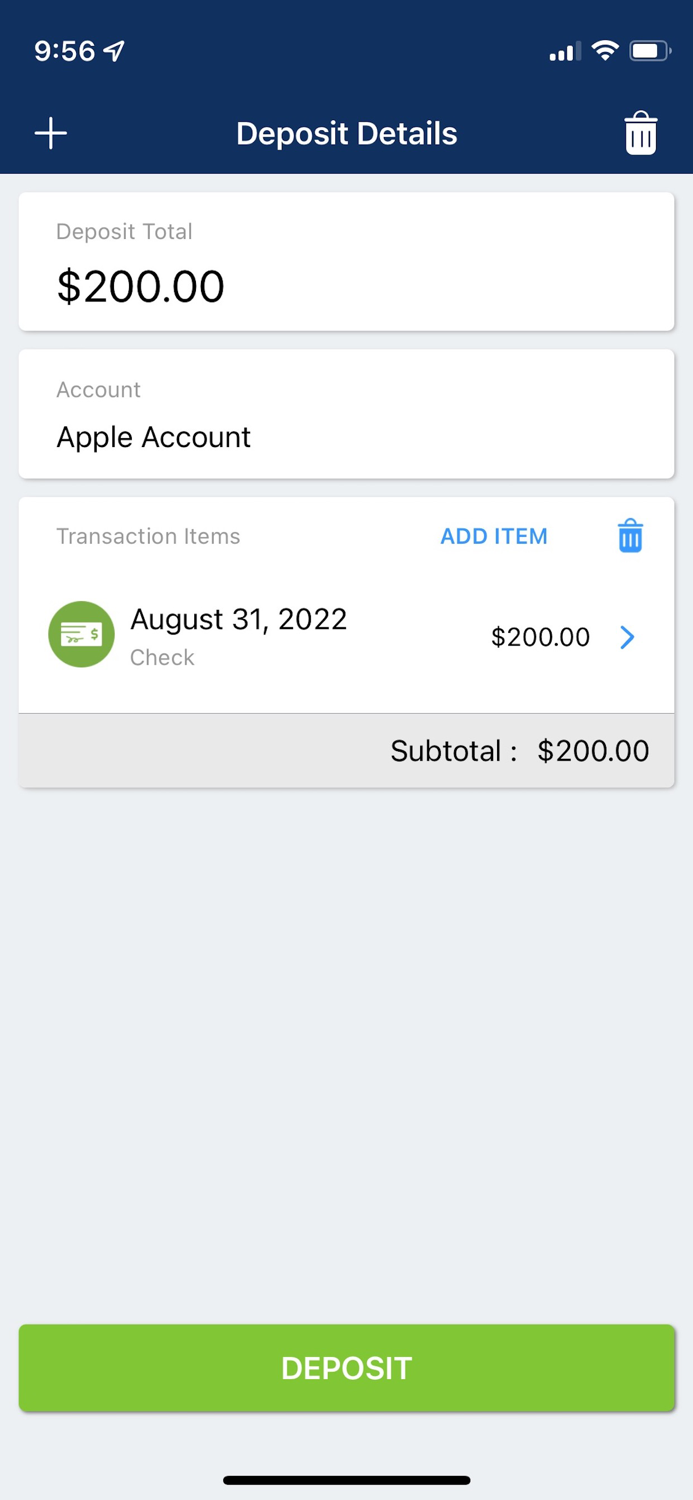 iATS Simply Deposit Mobile