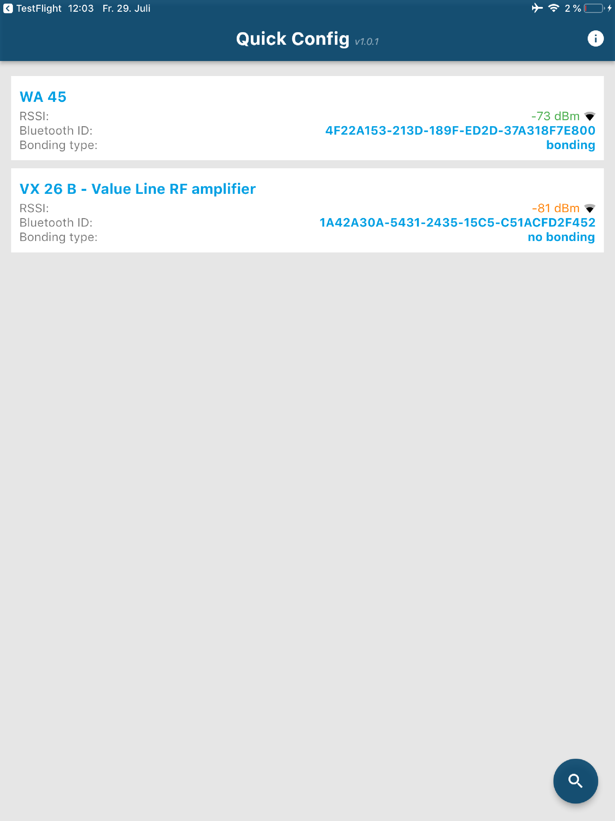 WISI Quick Config