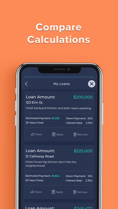 Homeside Financial Screenshot