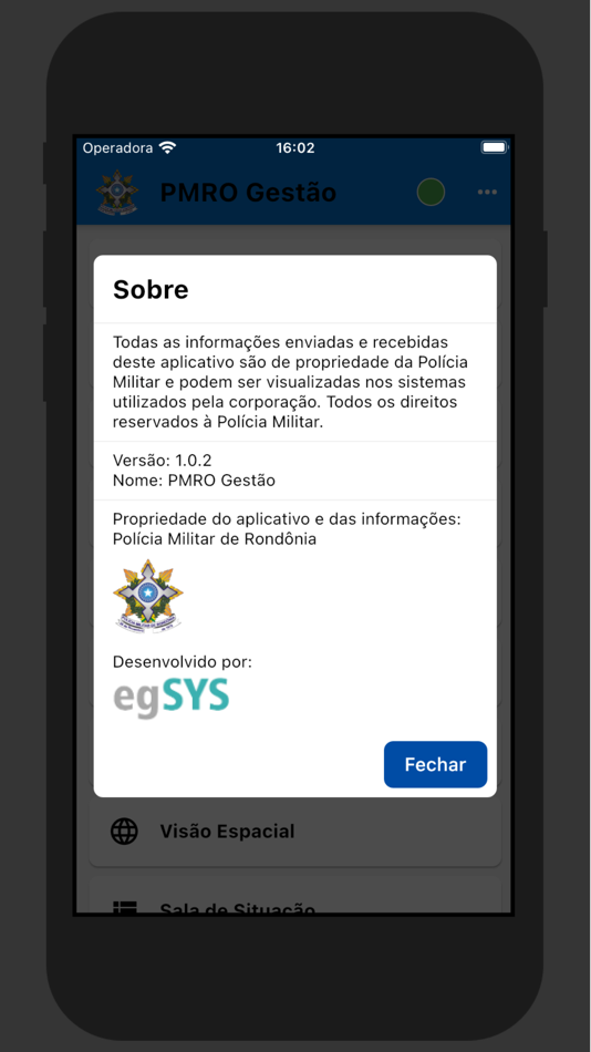 #2. Gestão RO (iOS) 由: SECRETARIA DE ESTADO DA SEGURANA DEFESA E CIDADANIA