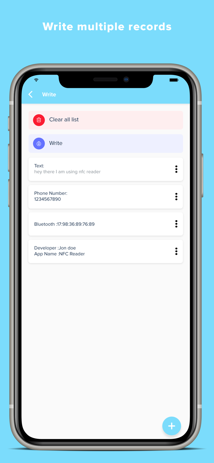 NFC Tag Writer & Reader screenshot 3