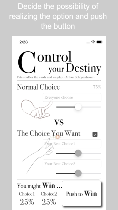Control your Destiny Screenshot