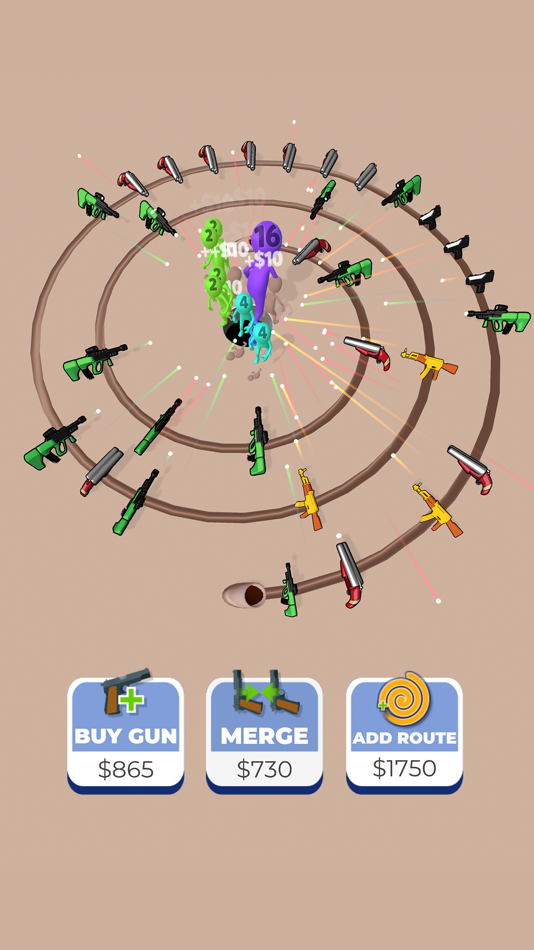 #3. Gun Around (iOS) 由: Upperpik Oyun Yazilim ve Pazarlama Ticaret Anonim Sirketi