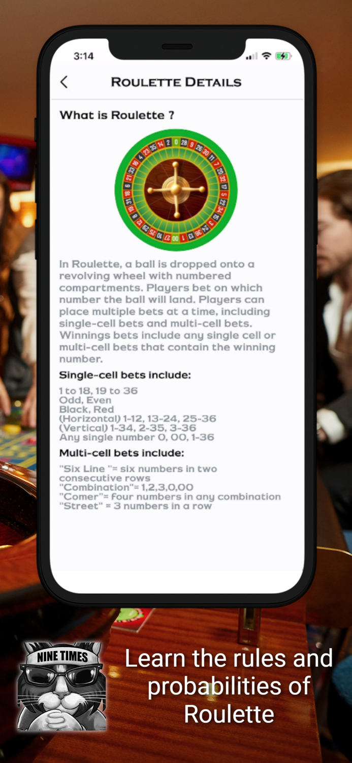 NineTimes Roulette Simulator