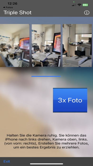 Triple Camera Shot Screenshot
