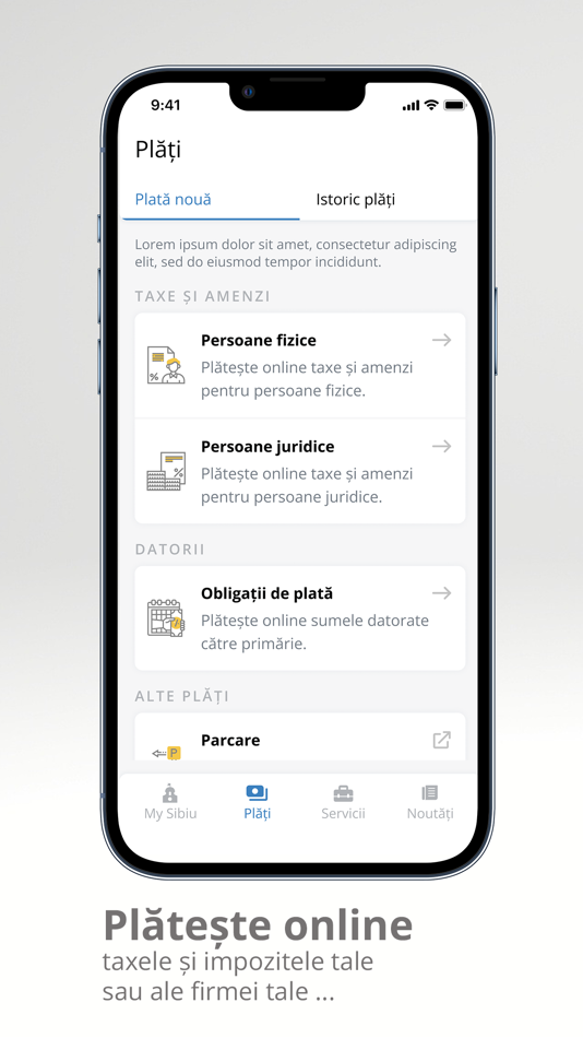 #3. e-Primăria Sibiu (iOS) 由: Municipiul Sibiu