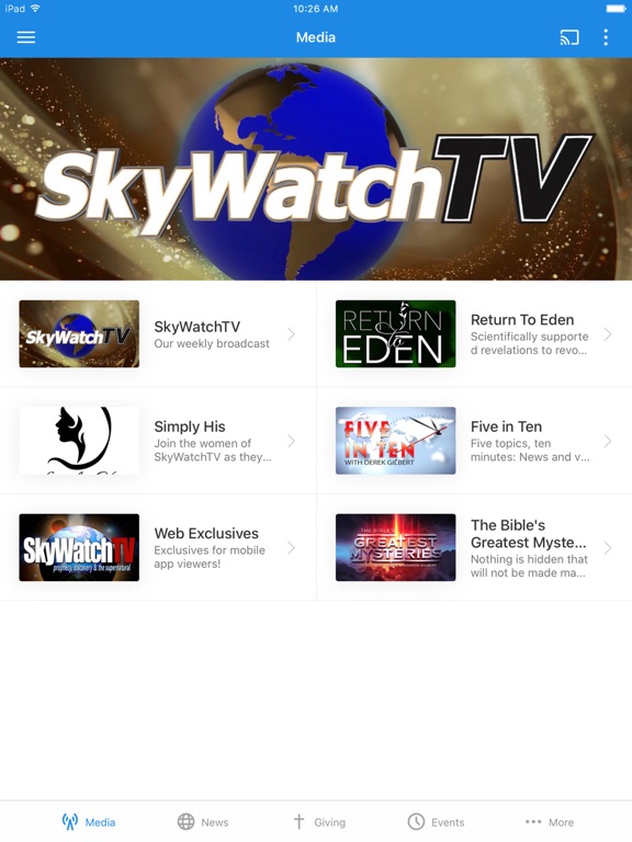 Screenshot #4 pour SkyWatchTV App