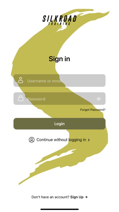 Silk Road Training Screenshot