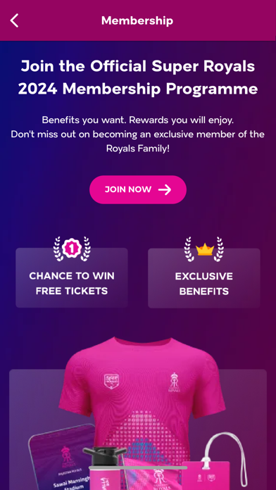 Rajasthan Royals Screenshot
