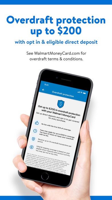 Walmart MoneyCard Screenshot