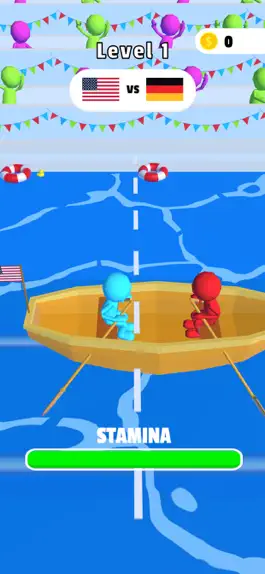 Game screenshot Rowing Battle mod apk