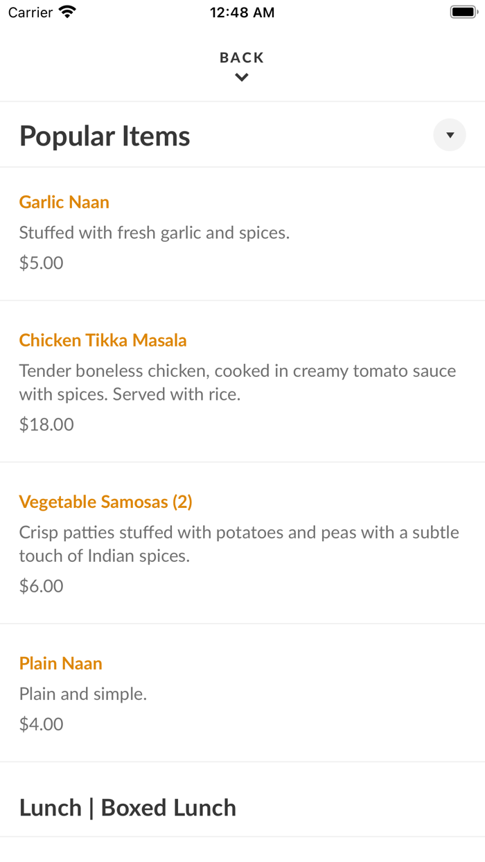 Sitar Flavors of India