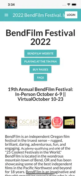 Game screenshot BendFilm Festival 2022 mod apk
