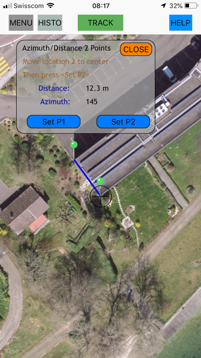 Screenshot #2 pour Maps Tools,GPS tracking,Speed