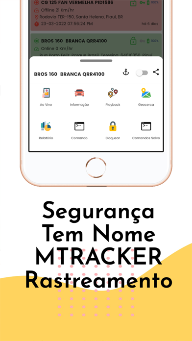 MTracker Rastreamento Screenshot