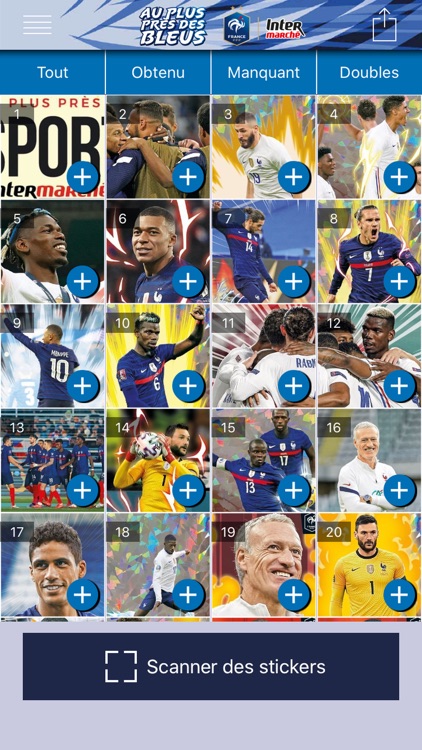 AU PLUS PRÈS DES BLEUS