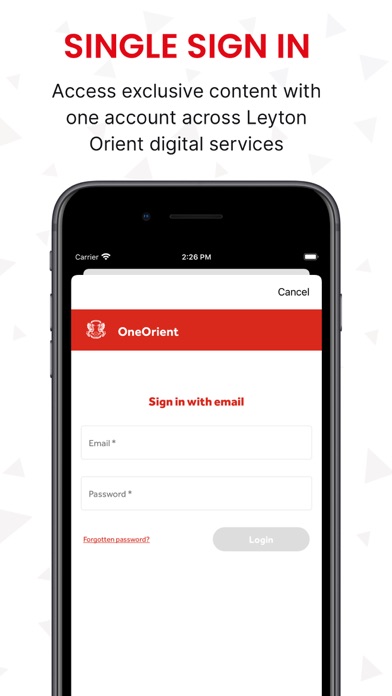 Leyton Orient FC Screenshot