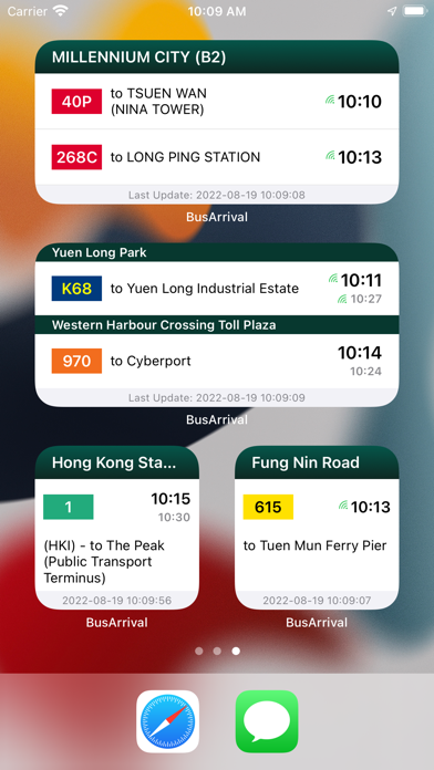 Screenshot #1 pour BusArrival - 交通工具到站時間
