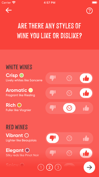 Vagabond Wines Screenshot