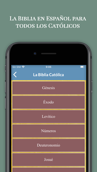 La Biblia Católica en Español Screenshot