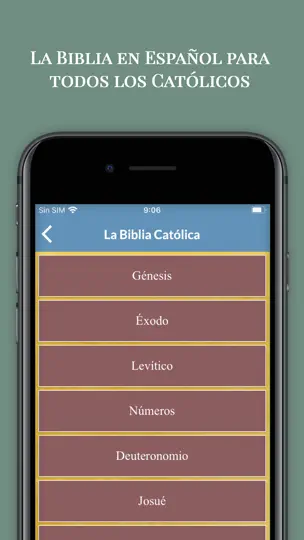 Captura de pantalla de La Biblia Católica En Español en iPhone 3