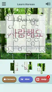 learn korean with puzzles iphone screenshot 2