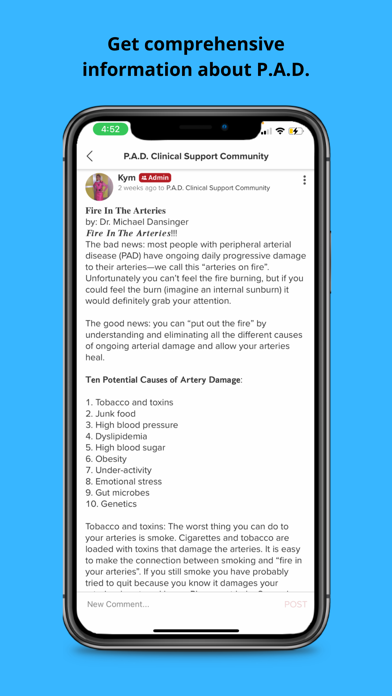 Peripheral Artery Disease: PAD Screenshot