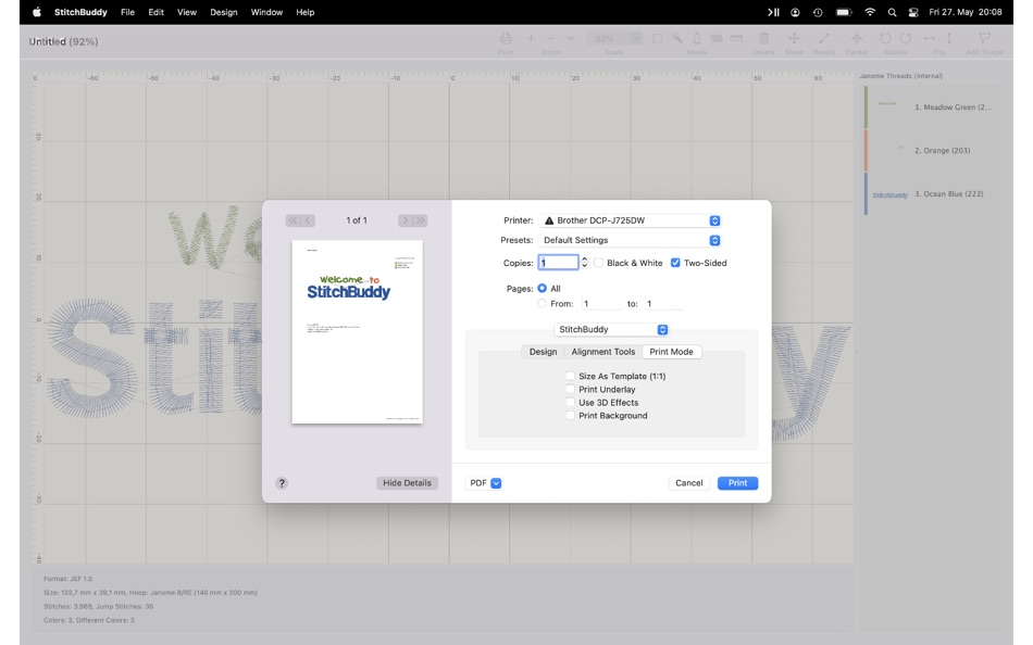 #6. StitchBuddy (macOS) Bởi: Matthias Arndt