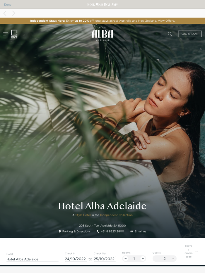 Hotel Alba Adelaide