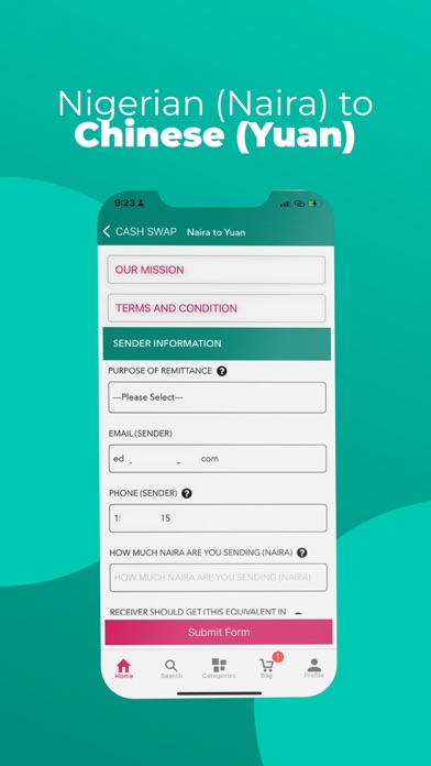 cash-Swap Screenshot