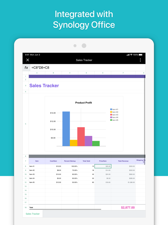 Synology Drive iPad screenshot 6 - Productivity app