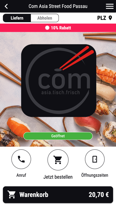 Com Asia Street Food Passau Screenshot