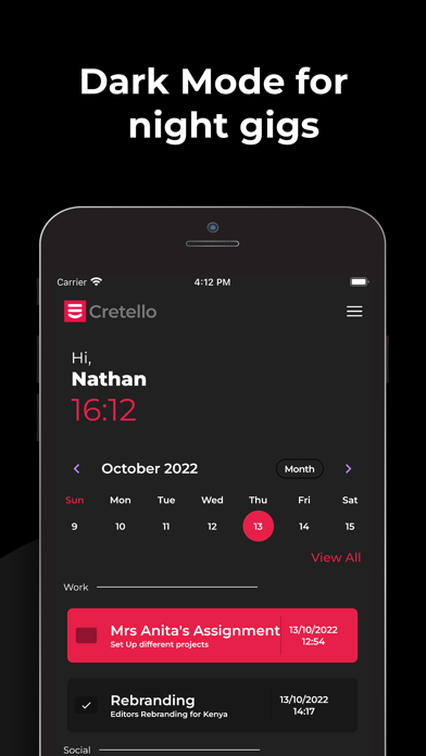 Cretello - Simple To Do List Screenshot