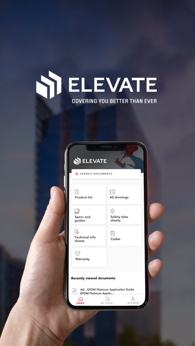 Elevate Technical App Screenshot