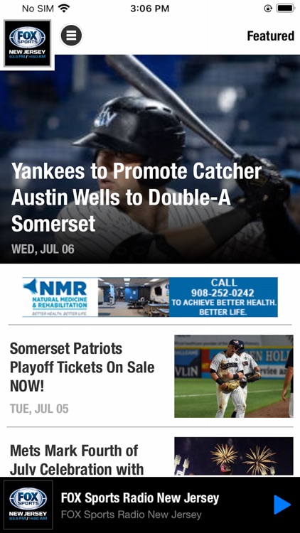 Fox Sports Radio New Jersey