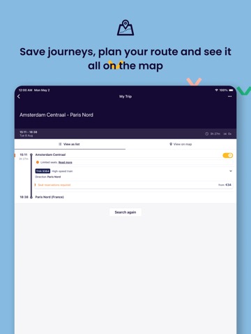 Eurail/Interrail Rail Plannerのおすすめ画像2