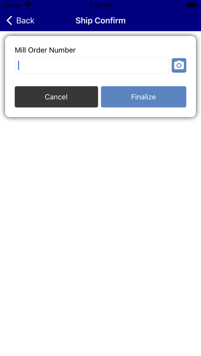 Vanguard Ag Fulfillment Screenshot