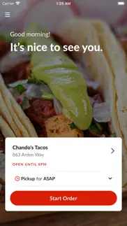 chando's tacos iphone screenshot 2