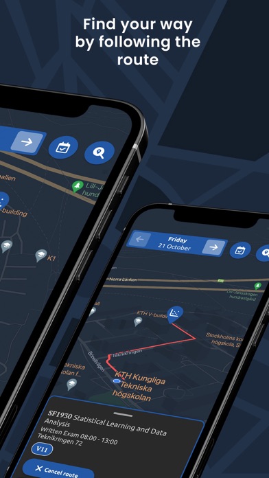 KTH - Kungliga Kartan Screenshot