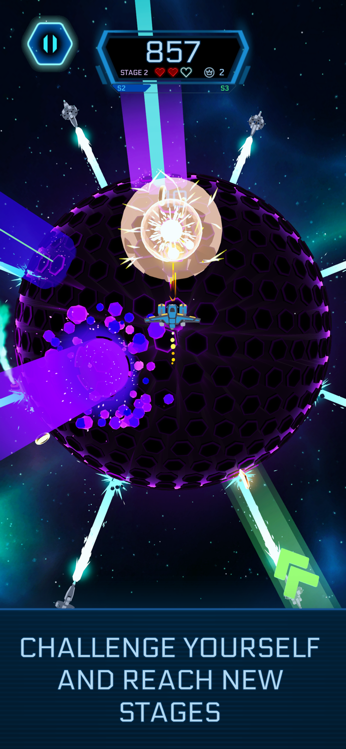 Galaxy Swirl Action Runner