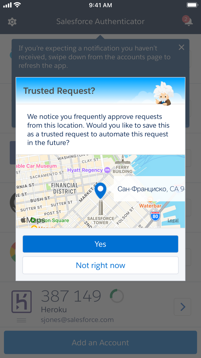 Salesforce Authenticator