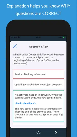 Professional Scrum Master II screenshot 2