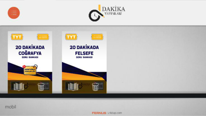 Screenshot #1 pour Dakika Mobil Kütüphane