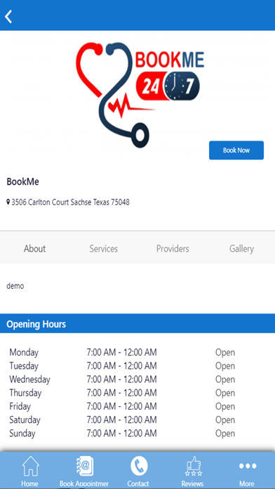 BookMe247 Screenshot